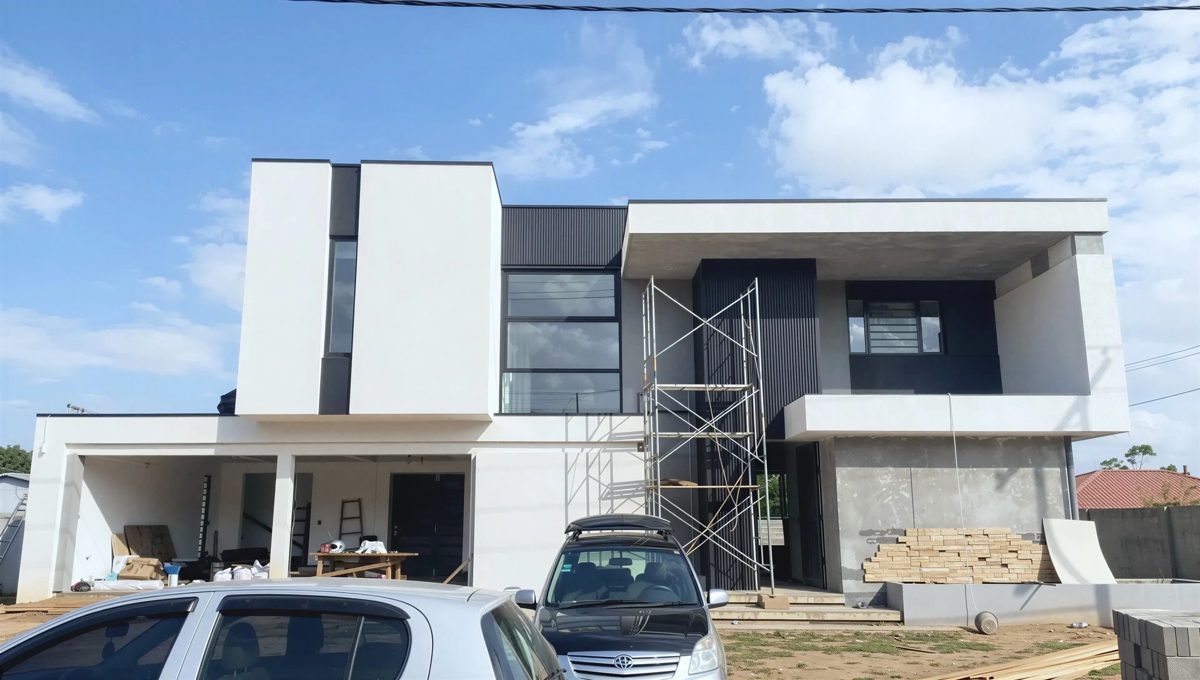 Opgeleverde villa