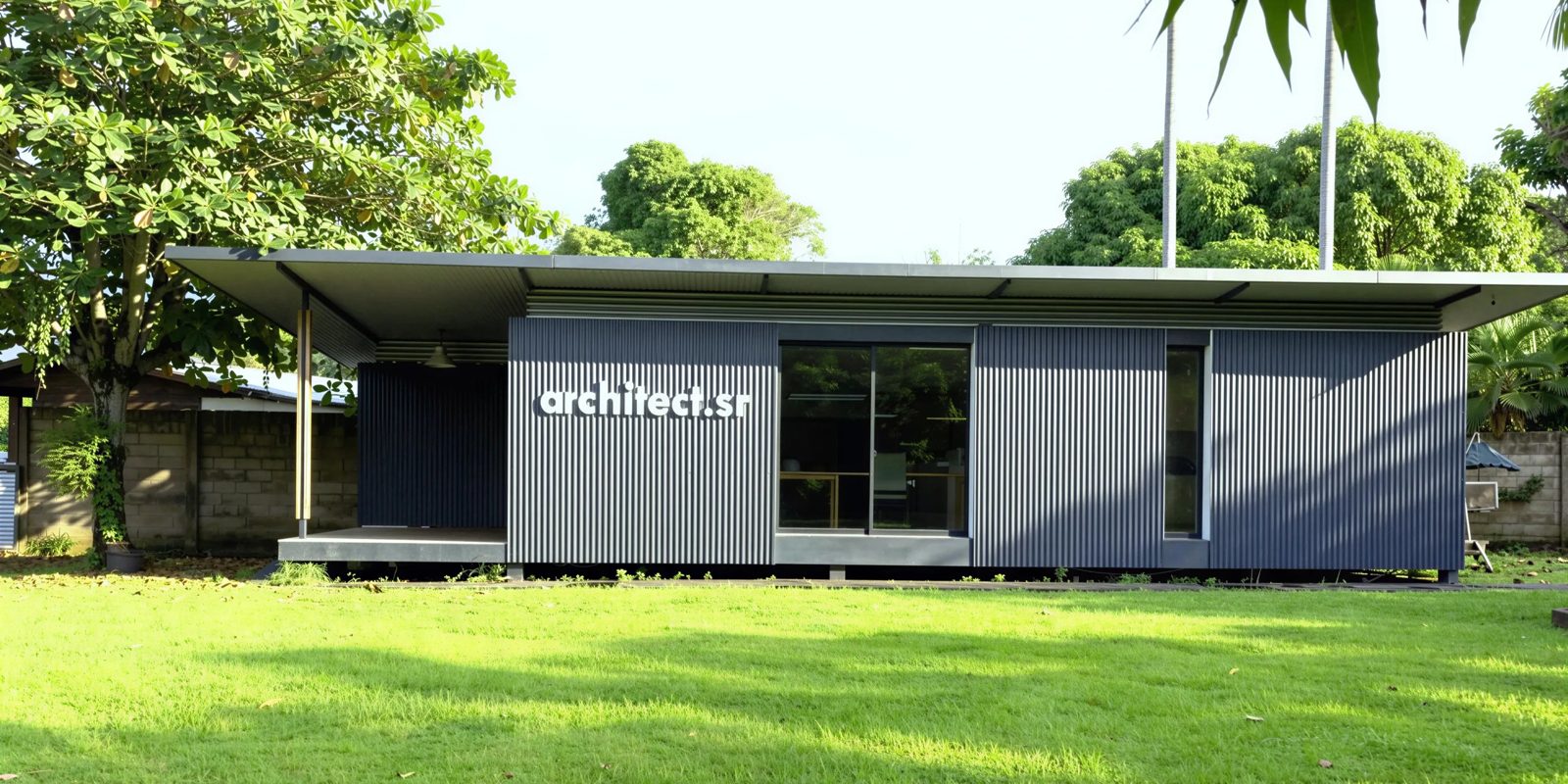Containerkantoor na oplevering