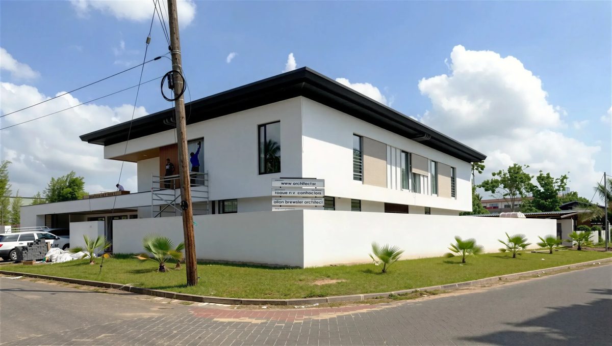 Woning na oplevering, straatzijde